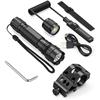 Feyachi FL11-MB Tactical Flashlight 1200 Lumen LED Weapon Light with Picatinny Rail Mount and Pressure Switch Included