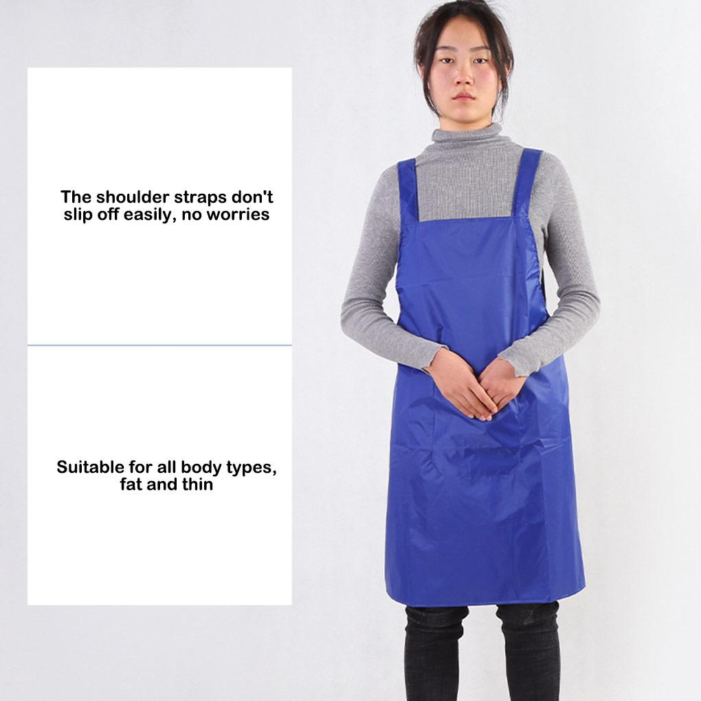 Zástěra Plná Nová Kuchyň Kuchař Bez rukávů Nastavitelná Zástěry Čištění Čisticí Pomocník Muži Vaření Univerzální Tesařství