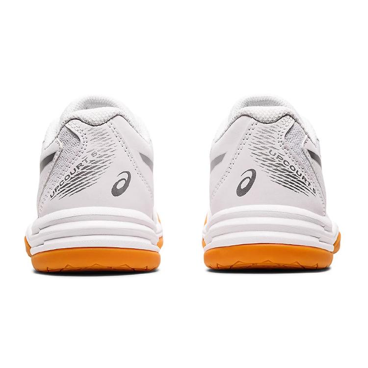 New Asics Upcourt 5 GS 'White Pure Silver' 1074A039-101