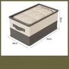 Bedroom Storage Box Clothes Storage Compartment Organization , Non-woven Fabric Storage Box Organization Box Desktop