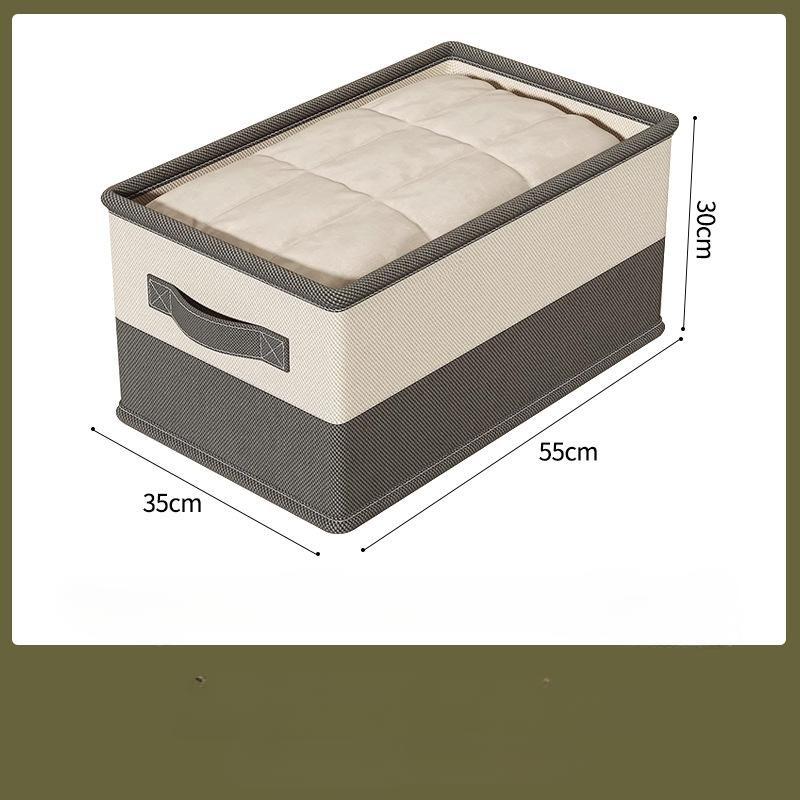 Bedroom Storage Box Clothes Storage Compartment Organization , Non-woven Fabric Storage Box Organization Box Desktop