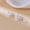 Piercing Ear Bone Clip Cartilage Clip Earrings Flower Ear Clips Ear Cuff Korean Earrings for Women