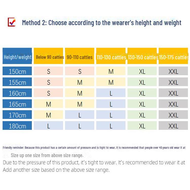 Chaussettes de Compression Modelantes Mi-Mollet avec Support Bandage Élastique