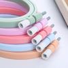 Oval/Square Plastic Embroidery Hoops Frame Color Embroidery Hoop Rings For Household DIY Cross Stitch Sewing Needlecraft Tools