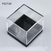1-10Pcs Cube Transparent Plastic Box Cat Mineral Box Mineral Label Box Mineral Crystal Specimen Display and Collection Box