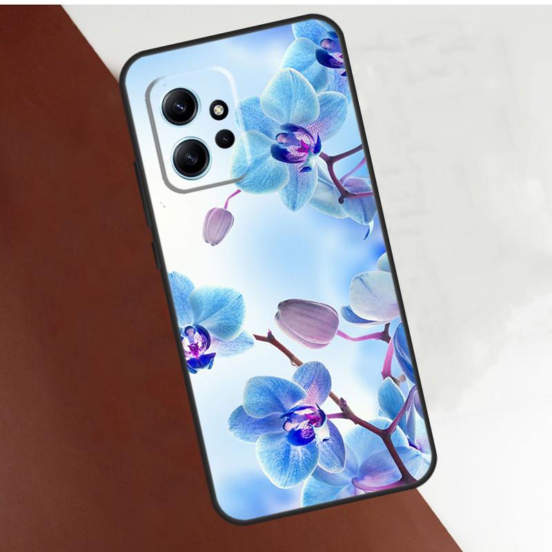 Orchid Flowers Colorful Case For Xiaomi Redmi Note 12 11 10 8 9 Pro 12S 11S 10S 9S Coque For Redmi 12 9C 10C 12C