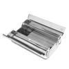 Cantilever Tool Box 2 Tier 3 Tray Stainless Steel Portable Expandable Tool Storage Box for Home Auto