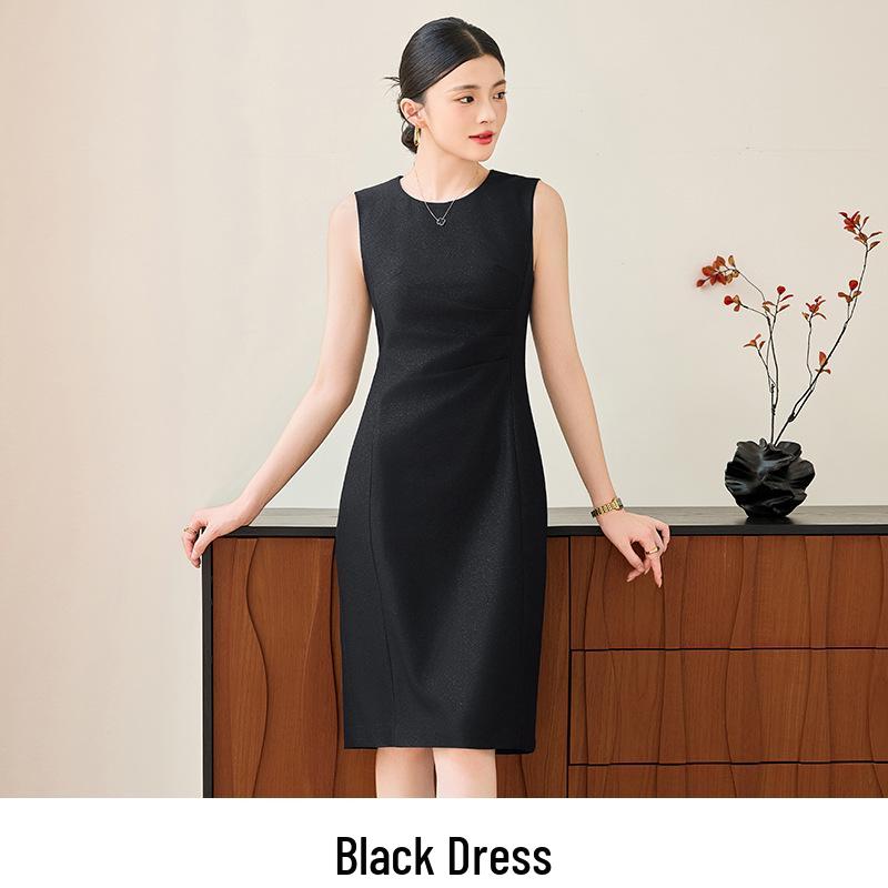 2025 Women's Spring Autumn Suit Dress Set: Elegant Workwear for Commuting and Formal Occasions