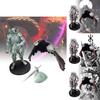 Detailed Pvc Skeleton Knight Figurine In Striking Silver And Green For Anime Lovers