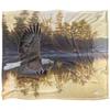 Wild Wings Gone Fishing 2 Silky Supersoft Blanket