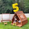 40 Inch Yellow Digital Aluminum Film Balloon Outdoor Picnic Baby First Birthday Party Decoration Photo Balloon