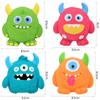 Squeaky Cyclops Monster Dog Toy Interactive Boredom Relief Pet Toy Soft Chew Play Toy for Puppy Small Medium Dogs Teething