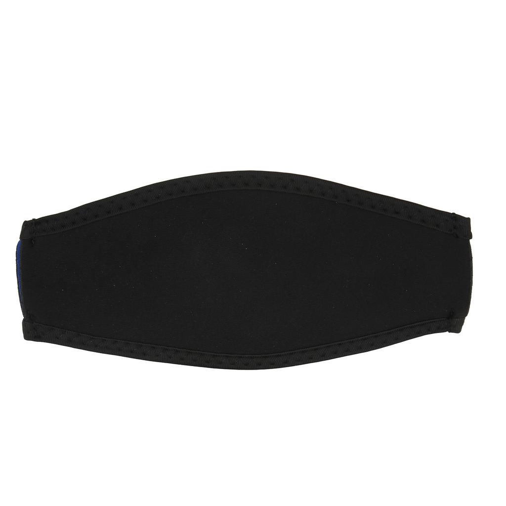 2 Stück Tauchmaskenband Schwarzes Neoprenmaterial Stabilisierender Sicherheitschutz Tauchwickelband für Männer Frauen