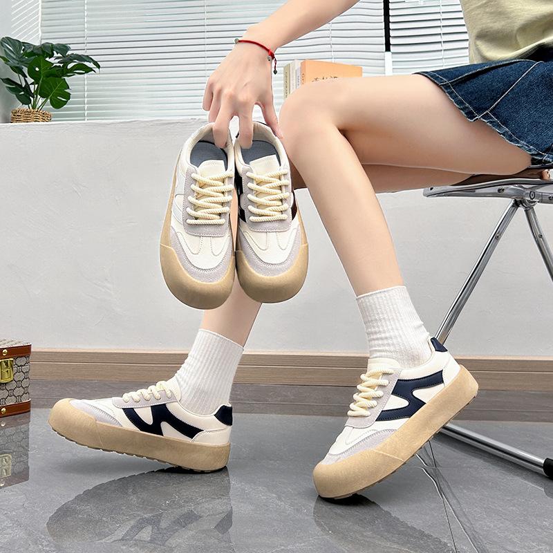 Женские кроссовки на платформе — фото 4