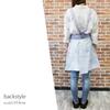 Apron Flare Apron AP42321 BL [Hiba Japan] M~L