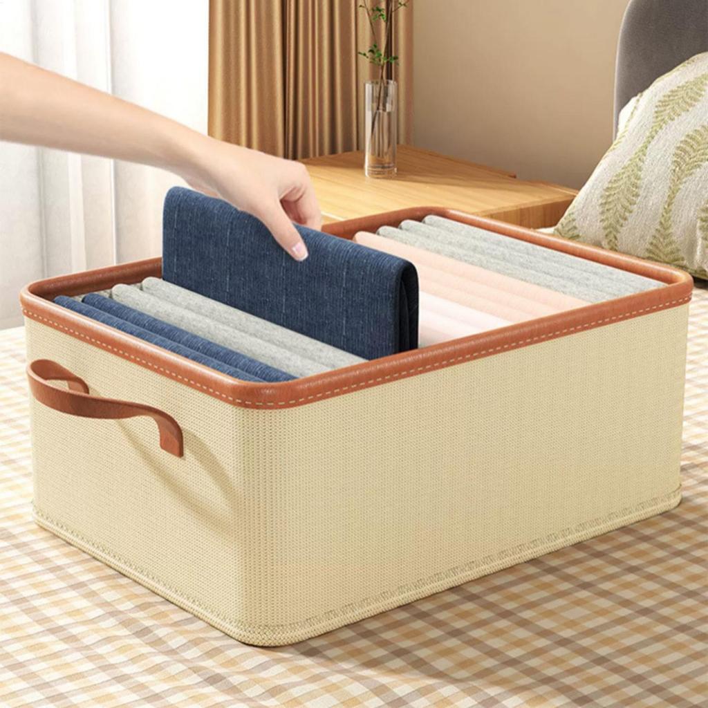 Foldable Clothes Organizerr Storage Box ClothesT-Shirt Pants Storage Closet Organizer Drawer Organizer Toy Storage Box