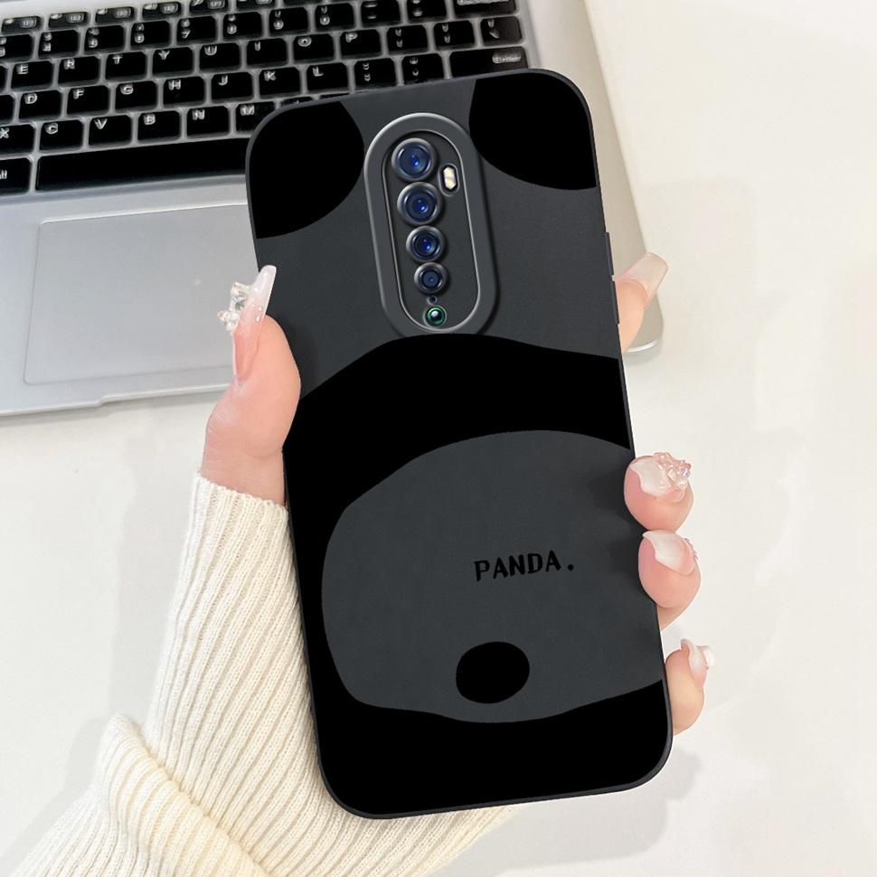 For Oppo Reno 2 2F Case Cute Rabbit Painted Cover Soft Silicone TPU Phone Cases For Oppo Reno2 F Reno 2F Back Cover Funda