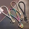 1Pc Crystal Wrist Straps Rope Mobile Phone Anti-lost Water Drill Glitter Keychain Hanging Phone Lanyard Luxury Rhinestone
