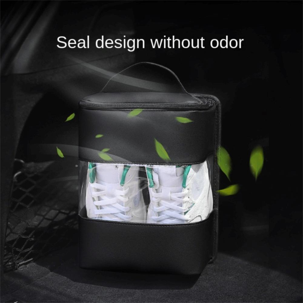 Waterproof Car Shoe Box Large Capacity Car Boot Shoe Box Convenient Shoe Storage Bag  Road Trip