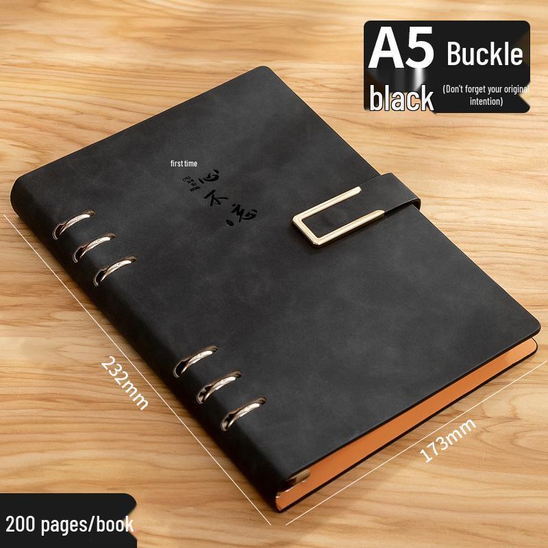 İş ve Öğrenciler İçin Çıkarılabilir Sert Kapaklı Gevşek Yapraklı Defter