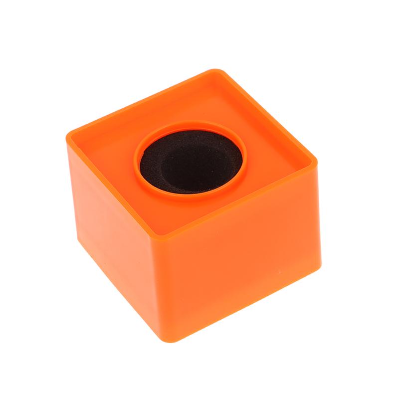 1Pc Orange/Black/Yellow/White/Blue Abs Ktv Mic Microphone Flag Station Square Shaped Microphone Tv Interview Station Black Hole