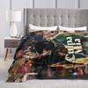 Film Culpa Mia Super Warm Blanket  Airplane Travel Plush Throw Blanket Comfortable Couch Chair Flannel Bedspread Sofa Bed Cover