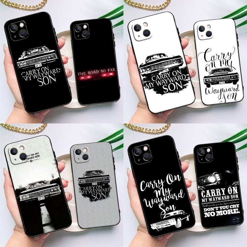 Supernatural CARRY ON WAYWARD SONS Case For Samsung Galaxy S24 S23 S25 S26 Ultra S20 FE S21 S22 Plus S10 S25 FE Cover Funda