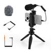 COMICA VM10-K2 Smartphone Microphone Video Kit with Mini Tripod, Shotgun Microphone for Smartphones (iPhone, Samsung, Etc.)