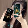 Golden Scorpio Mobile Phone Case for POCO F7 F6 F5 F4 F3 F2 Pro GT C75 C71 C65 C61 C40 Pro Ultra Colorful Printing Cover Pretty