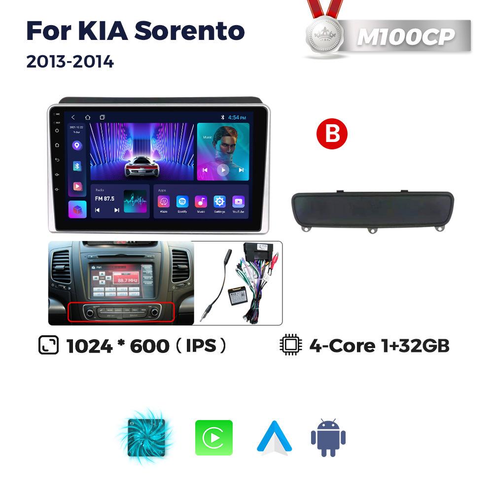 Android Navigation & CarPlay System for 2013-2014 KIA Sorento Central Control