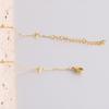 37+5CM Stainless Steel O-chain Necklace with Round Beads - European & American Style