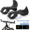 Bike Handlebar Ends Ergonomic No-Slip MTB Mountain Bike Road Cross-Country Bicycle Handlebar Extender Bar Ends Suitable For 21.8-22.8Mm Handlebar