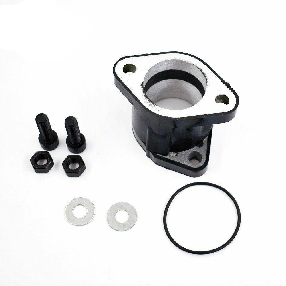 Carburetor Intake Manifold Boot Joint Repair Kit with O-Ring Gasket Bolts for Yamaha Warrior 350 YFM350 1987-2004 ATV Motorbike Engine Parts