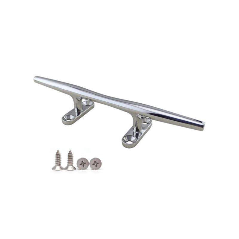 

Boat Cleat Open Base 4/5/6//8/10/12 inch, Dock Cleat 316 Stainless Steel Marine Grade Boats Hollow Base Cleats 8