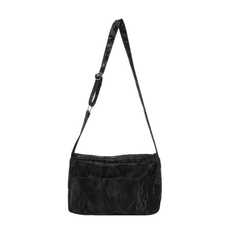 Soft Leather Large Capacity Artistic Shoulder Bag Korean Commuter Underarm Bag Fashion Relaxed Tote Bag Women