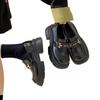 Platform women's height increase, new commuter small leather shoes increase, Mary Jane single shoes