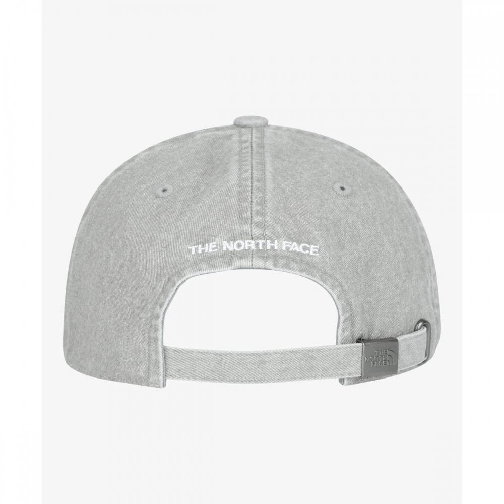 The North Face Logo Ball Cap Ne3cs00l Gray