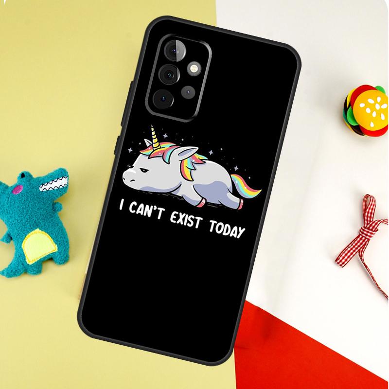 Süßes Regenbogen-Einhorn Für Samsung Galaxy A22 A32 A52 A54 A34 A14 A55 A35 A15 A53 A33 A13 A05 A06 A16 Handyhülle