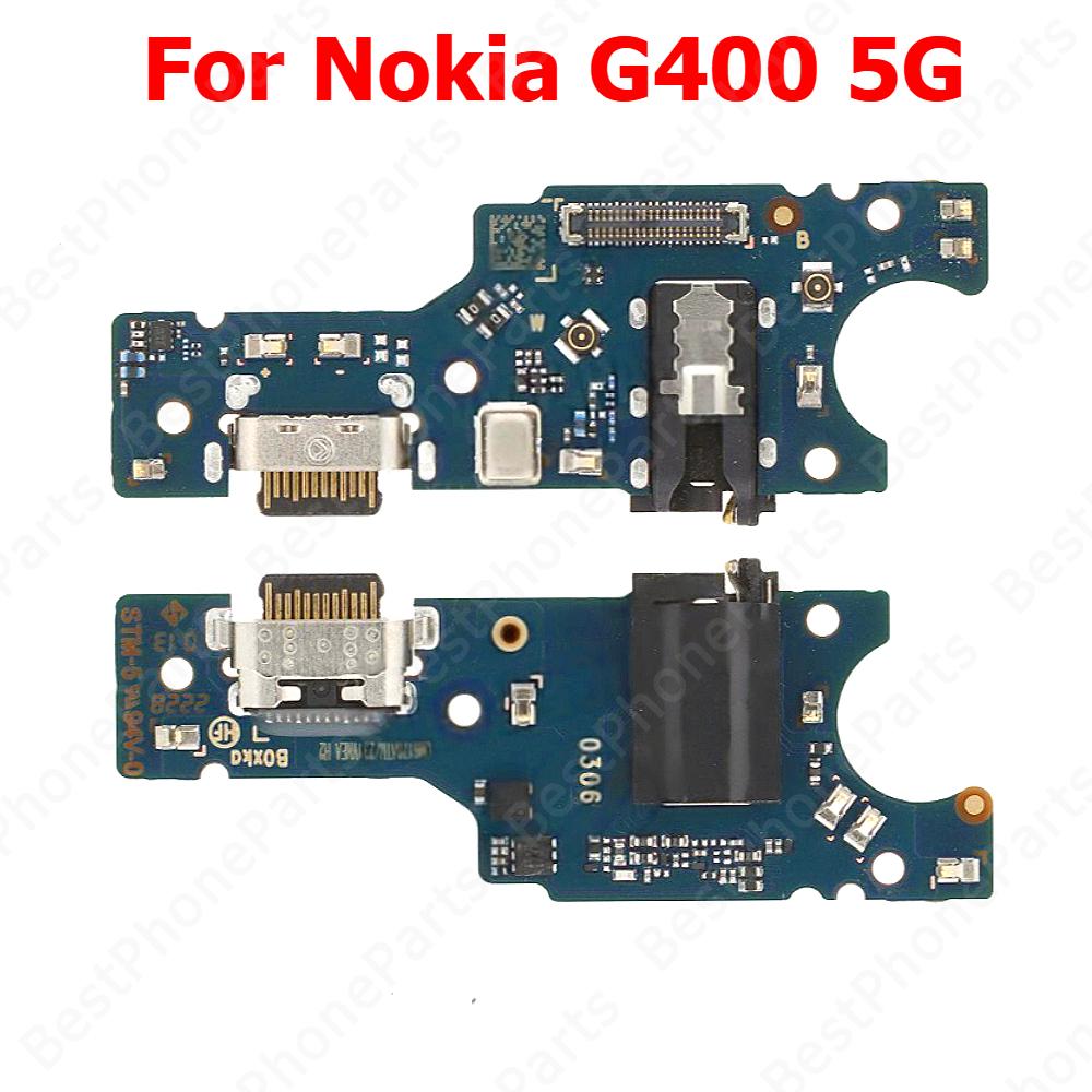 Charging Port For Nokia G42 G22 G21 G11 Plus G400 G300 G60 5G G50 G20 G10 Charge Board Plate Dock Ribbon Socket Usb Connector