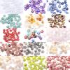 21pcs White Crystal Spacer Loose Beads Sodalite Jewelry Making Material  Necklace Earrings