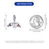 copper Charm Bead Charms Authentic Sister Family Friendship Pendant Bead Charms Compatible With Bracelets Jewellery Diy Women Fine Gift Accessory