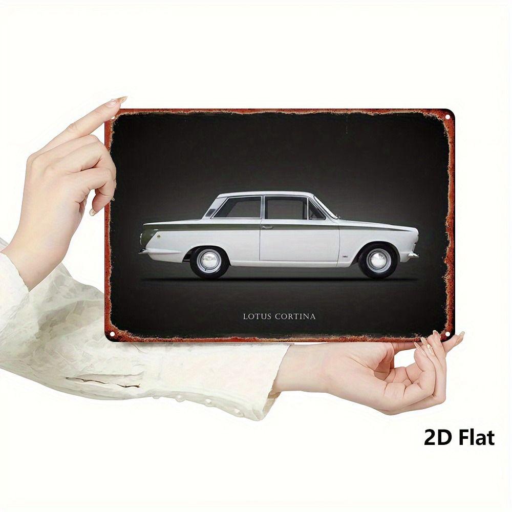 Lada Retro Metal Tin Sign Garage Wall Decor Vintage Car