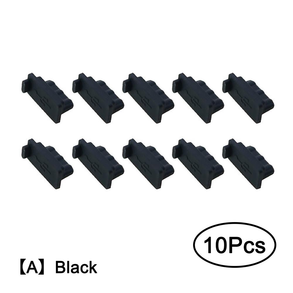 10pcs/Set 5g  USB Soft Silicone Anti Dust Plug Cover For Interface Universal Dustproof Protector Tablet PC Notebook Laptop 1set