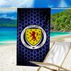 Toalla de Playa de Microfibra con el Emblema del León Rampante de Escocia, Ligera y de Secado Rápido, para Viajes de Verano, Esencial para la Playa, Piscina al Aire Libre