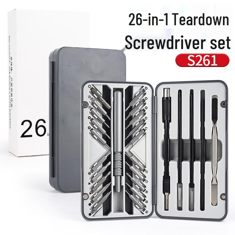 26-Piece Precision Screwdriver Set for Household, Phone, Computer Repair 26-Piece Set