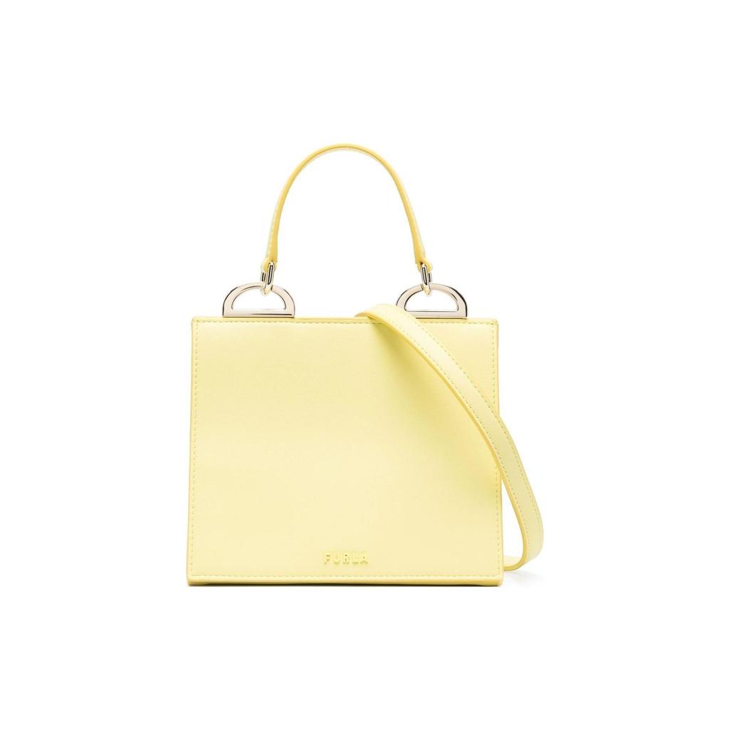 Furla Cow Leather Handbag Women's Yellow WB00565-BX1063-1832S