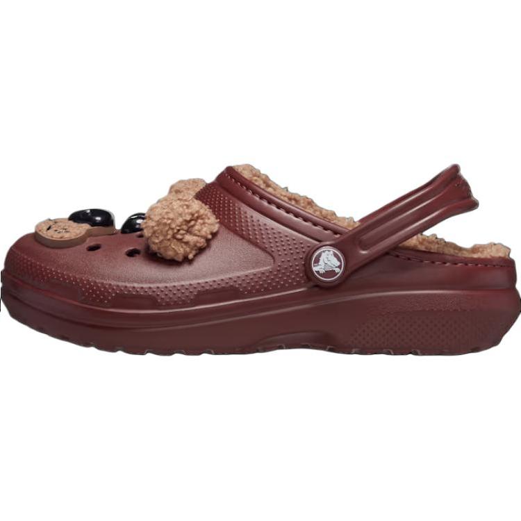 Crocs Brown Bear Comfortable Fashion Non-Slip Durable Low-Top Casual Shoes Kids casual shoes 210399-2FL