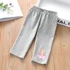 Mädchenleggings für den Sommer Dünne Mädchenhosen für den Sommer Baumwollshorts für den Sommer