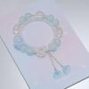 Mori Style Mermaid Crystal Bracelet - Sweet, Versatile Design for Women, Students, and Best Friends.