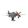 Metal Earth Fascinations, P-51D Mustang Sweet Arlene 3D puzzle en métal, miniature découpée au Laser